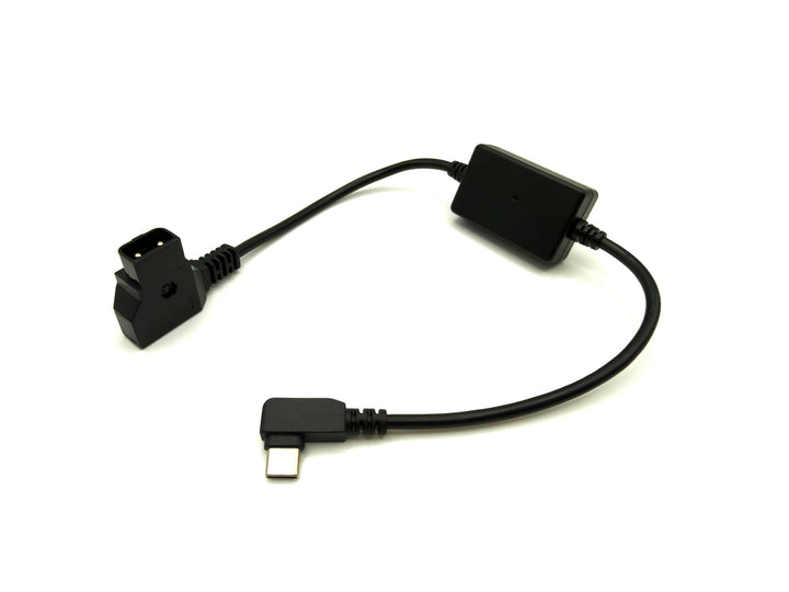 D-tap to USB-C (PD) Right Angle Power Cable
