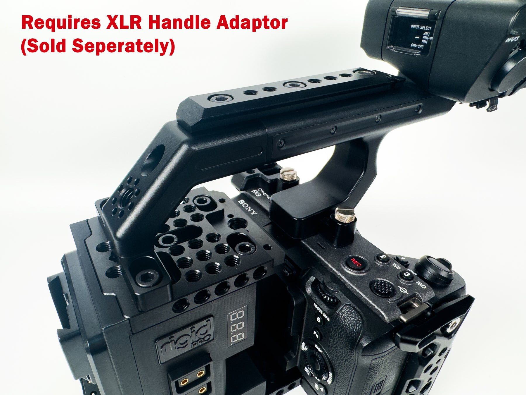 Sony Fx30 Rig RIGID.PRO Cineback for Sony FX30/FX3 – Rigid PRO Camera Cinema Rigs