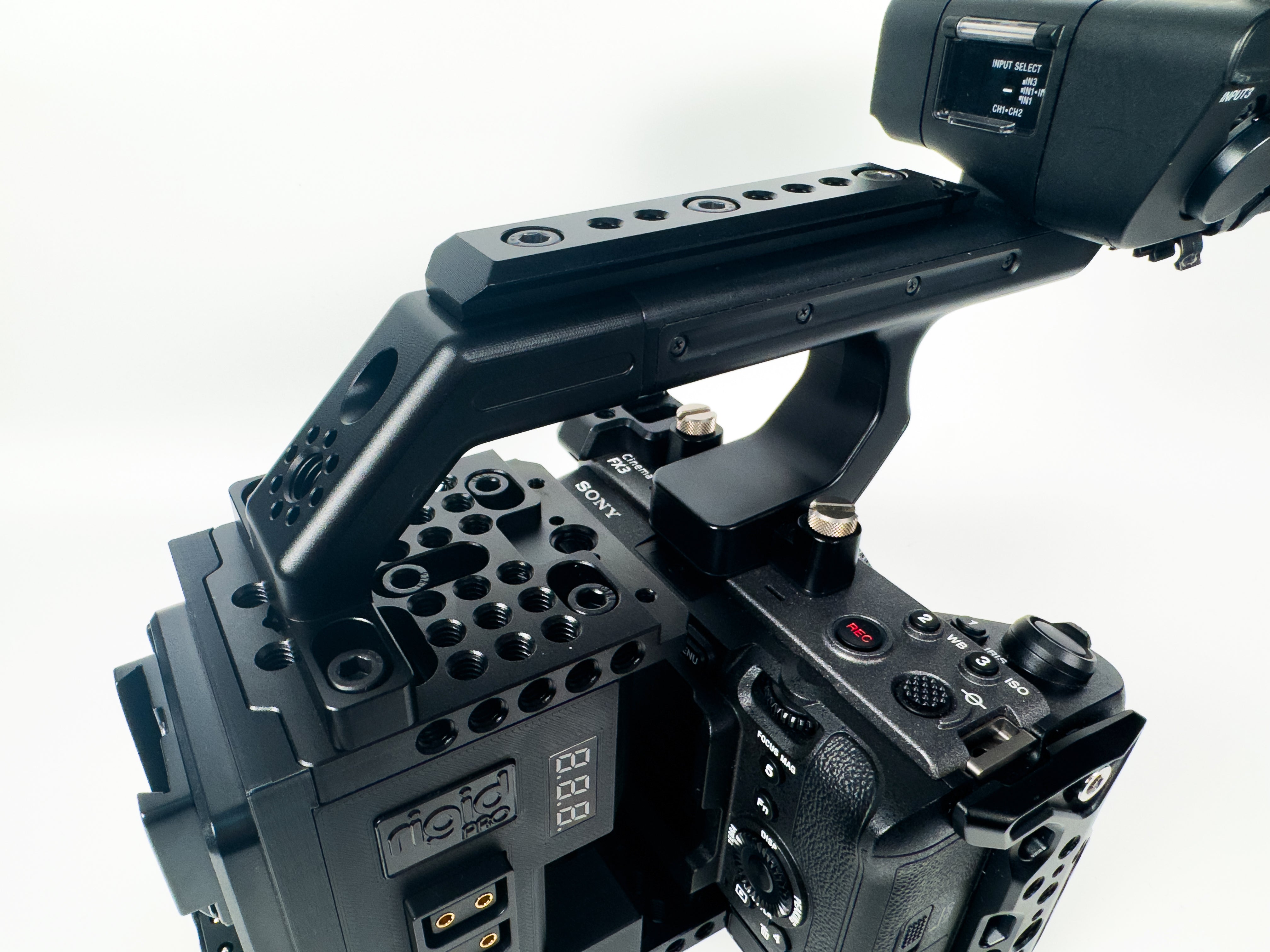 SONY FX30/FX3 Cinerig Top Handle Edition (Standard Version) – Rigid PRO ...