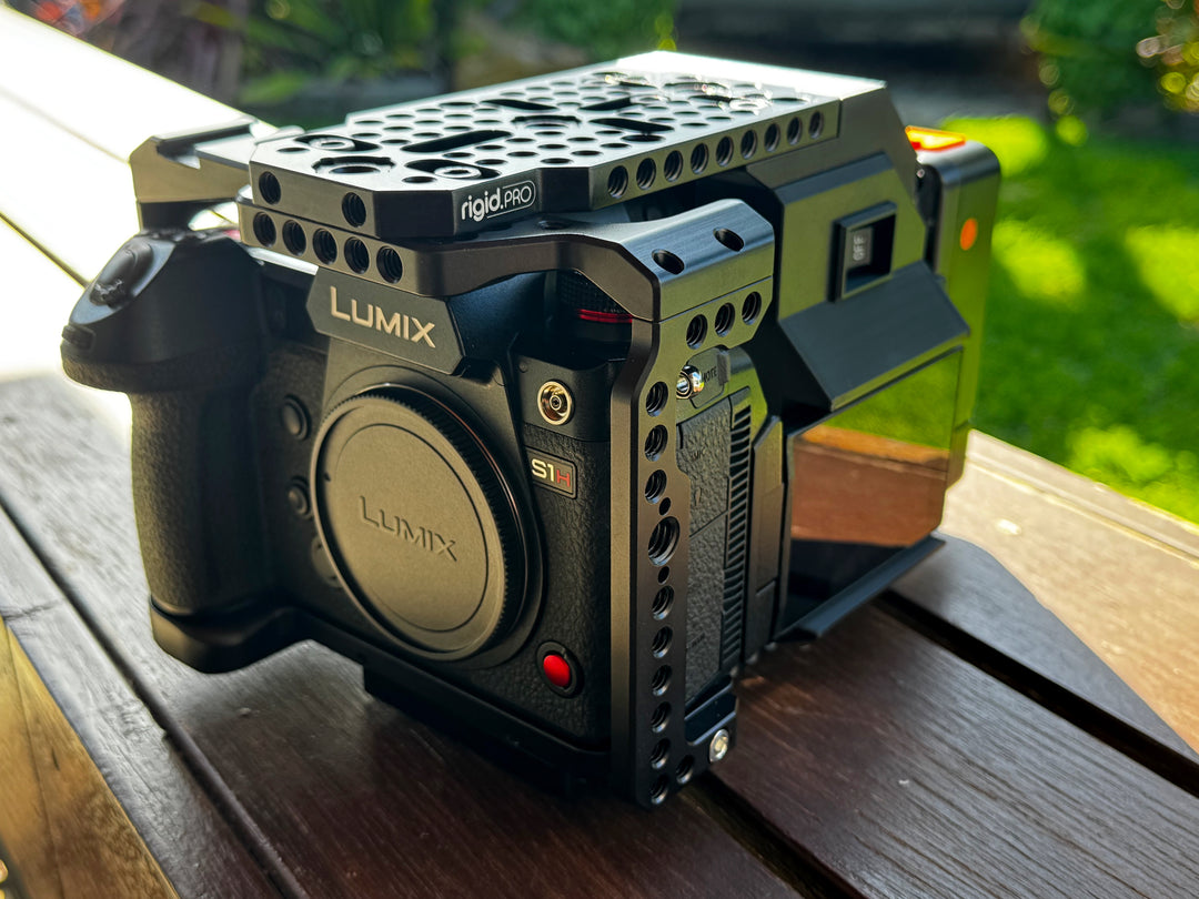 Cinema Camera Rig Base for Lumix S1H – Rigid PRO Camera