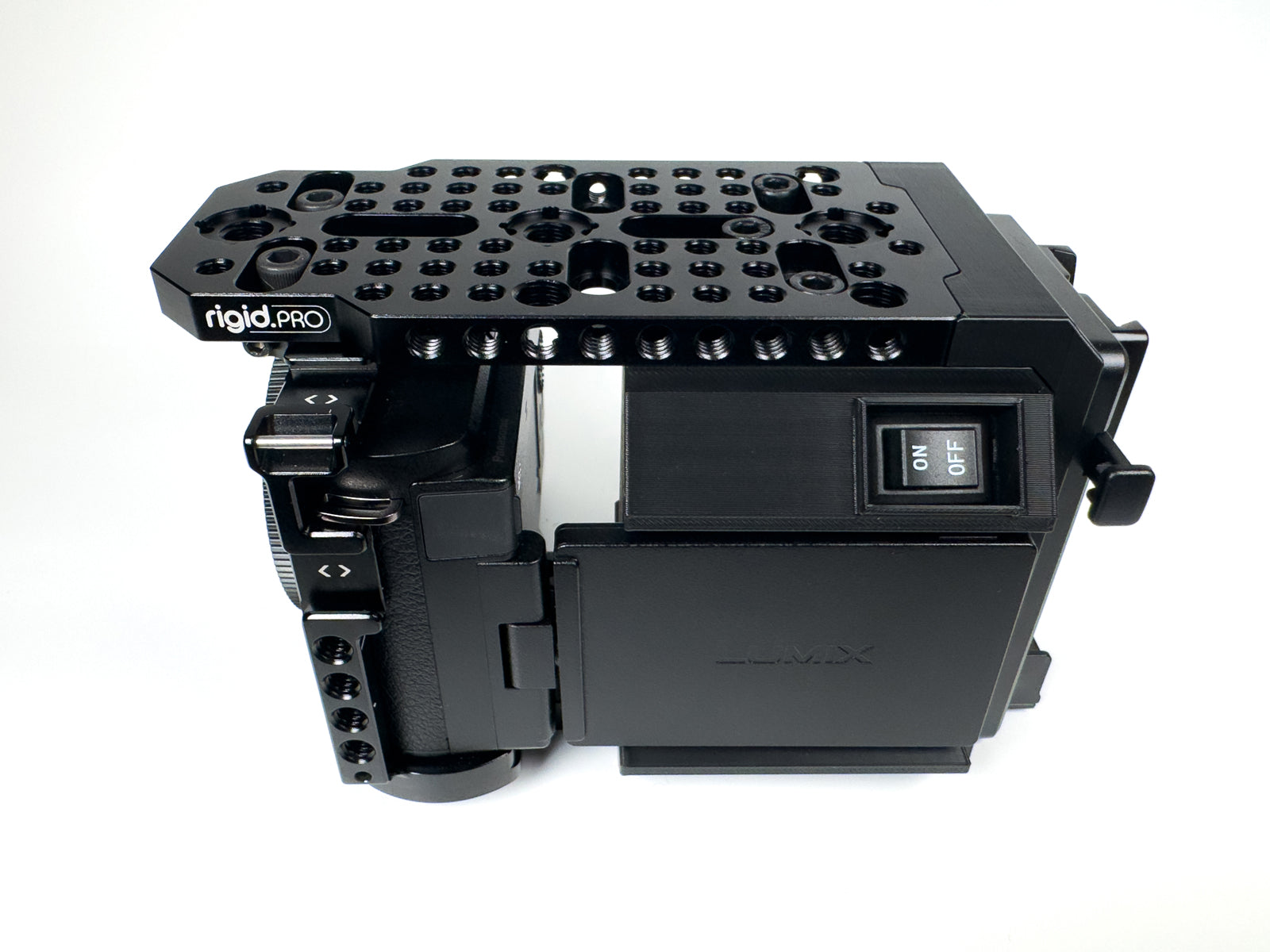 Cine Rigs RIGID.PRO Cinema Camera Rig Base for Lumix S9 – Rigid PRO Camera Cinema ...