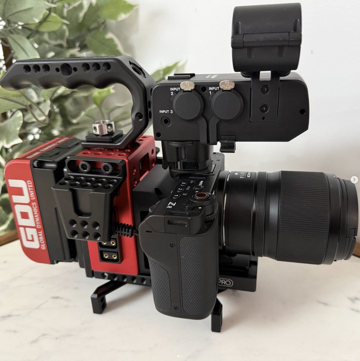 Nikon ZR Cineback Style Cinerig – Rigid PRO Camera Cinema Rigs